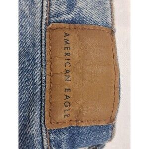 American Eagle Jeans Women's Boyfriend High Rise Cotton Distressed 90s Size 12